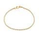 Corrente em ouro amarelo 9K cordão 2 mm