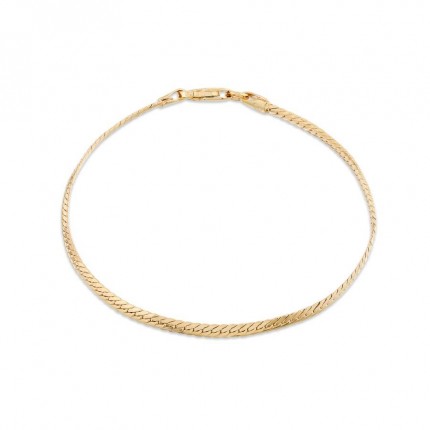 Corrente em ouro amarelo 9K inglesa 2.5 mm