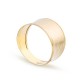 Anillo de oro amarillo 9K ancho