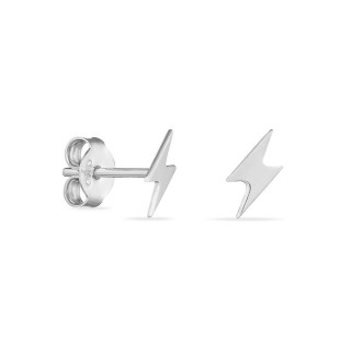Pendientes de plata diseño lazo