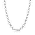 Collar de plata cadena rolo