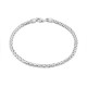 Pulsera de plata diseño espiga