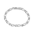 Pulseira em prata programada 1x1