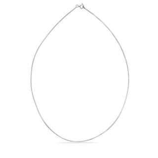 Colar em prata desenho de cabo