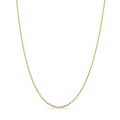 Fio forçada em ouro amarelo 9K diamante