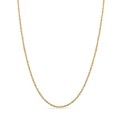 Cadena singapur de oro amarillo 9K