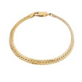 Cadena de oro amarillo de 9K malla inglesa