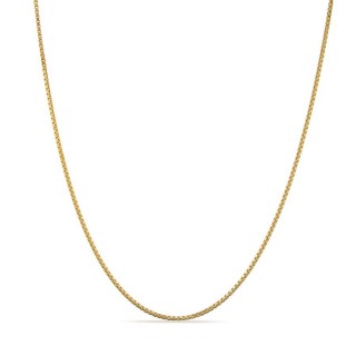 Cadena de oro amarillo de 18K veneciana de 1 mm