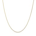 Cadena de oro amarillo de 18K veneciana de 0.6 mm