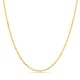 Fio em ouro amarelo 18K forçada redonda, 1,90 mm