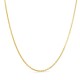 Fio em ouro amarelo 18K forçada redonda, 1,64 mm