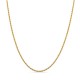 Fio em ouro amarelo 18K cordão de 1.6 mm