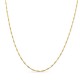 Fio singapura em ouro amarelo 18K, 1,2 mm de largura
