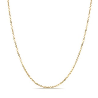 Fio de rolo em ouro amarelo 18K de 45 cm