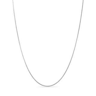Fio em ouro branco 18K cauda de rato 0.8 mm x 42 cm