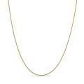 Fio em ouro amarelo 18K cauda de rato 0.8 mm