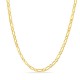 Fio em ouro amarelo 18K programada 1x1 - 4mm