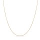 Fio forçado diamantado e ouro amarelo 18K, 0,74 mm
