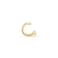 Piercing de nariz em ouro amarelo 9K com estrela