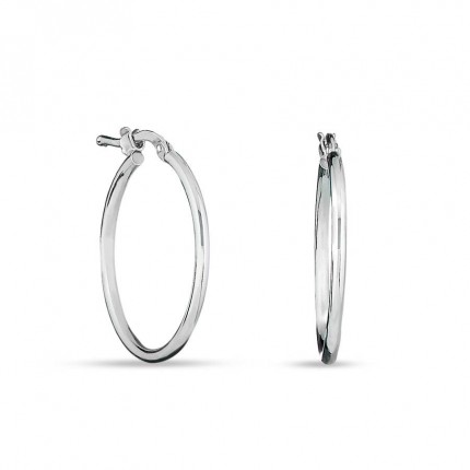Pendientes de aro de plata 20MM