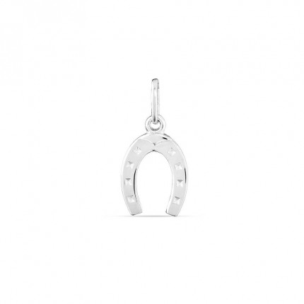 Colgante de plata herradura