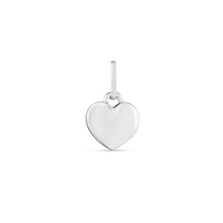 Colgante de plata con motivo corazón
