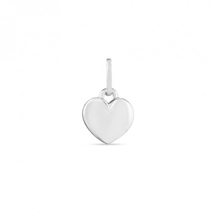 Colgante de plata con motivo corazón