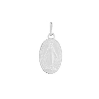 Medalha da Virgem Milagrosa em prata