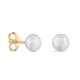 Pendientes de oro 9K en perlas 5MM