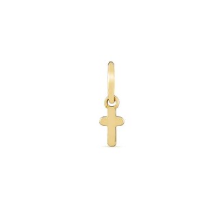 Colgante en oro amarillo 9K con una cruz delicada