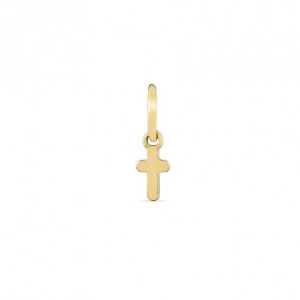 Pendente em ouro amarelo 9K em formato decruz