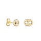 Pendientes de oro amarillo 9K grano de café