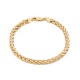 Pulsera o collares de oro amarillo 9K con palmera