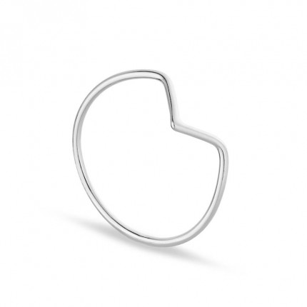 Anillo de plata pico