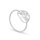 Anillo de plata con árbol de la vida