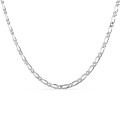 Collar de plata 1x1 x 4 mm