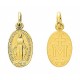 Pendente em ouro amarelo 9k com a virgem