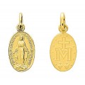 Pendente em ouro amarelo 9k com a virgem