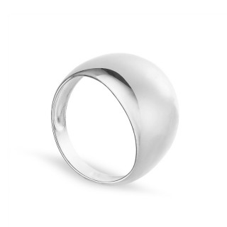 Anillo de plata liso Oro Vivo