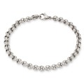 Pulsera de acero 21 cm para caballero