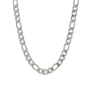 Collar de cadena para caballero en acero