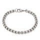 Pulsera rolo de acero 21 cm para caballero