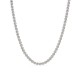Collar rolo de acero 55 cm para caballero