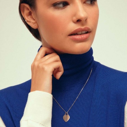 Brincos em ouro amarelo 18K com ferradura Oro Vivo