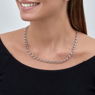 Cadena de plata para hombre bilbao 5MM