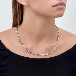 Cadena de plata para hombre programada 2x1 4MM