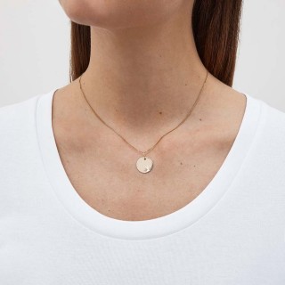 Pendente em ouro amarelo 9 kt com circulo