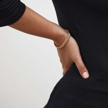 Pulseira em ouro amarelo 9 kt