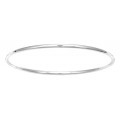 Pulsera de plata rígida tubo 2.5 mm