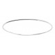 Pulseira em prata rígida tubo de 1.5 mm